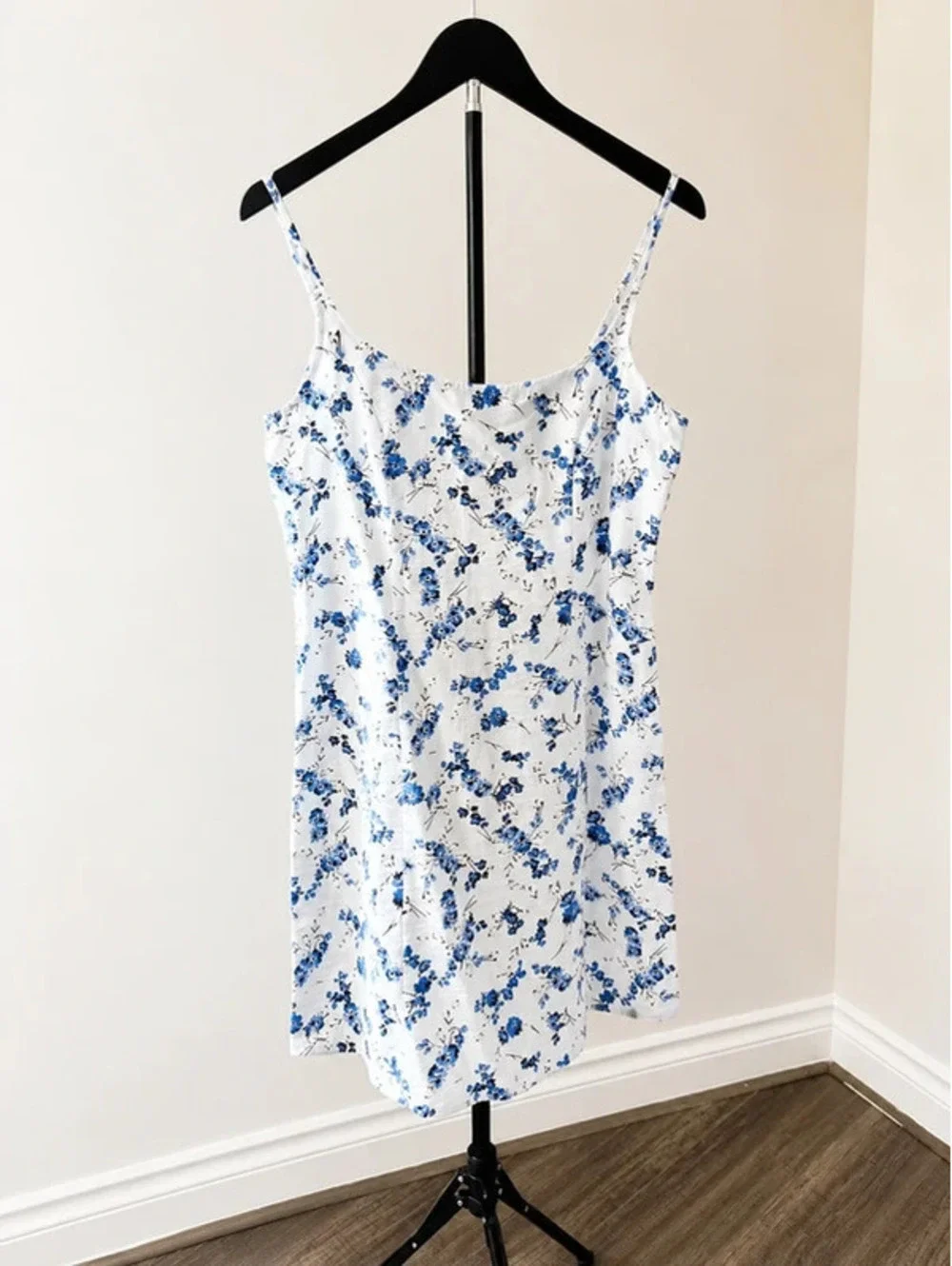 A New Day Blue Floral Mini Dress – NWT – Size 8